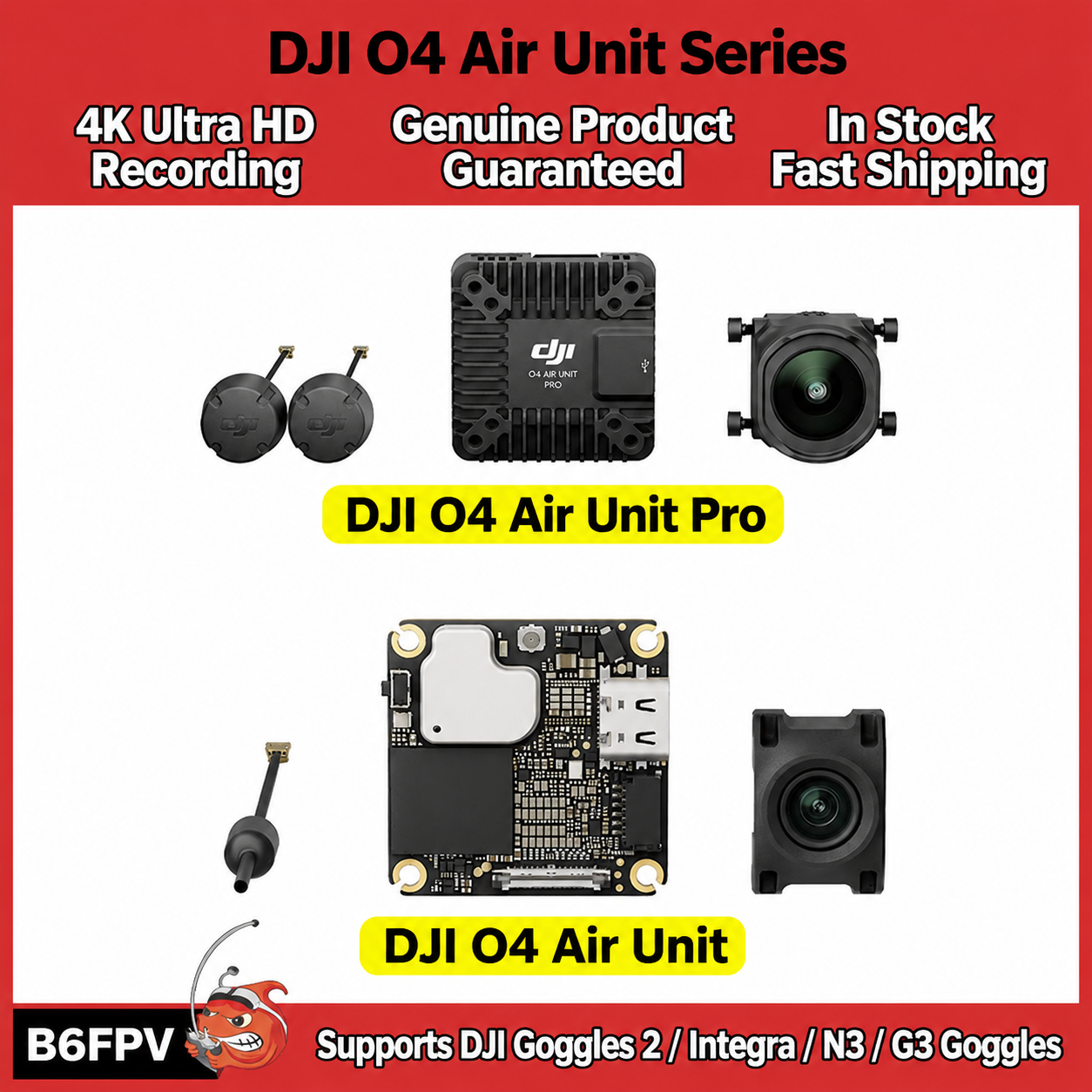 Drone Rc Remote - DJI O4 Air Unit Series Flagship
