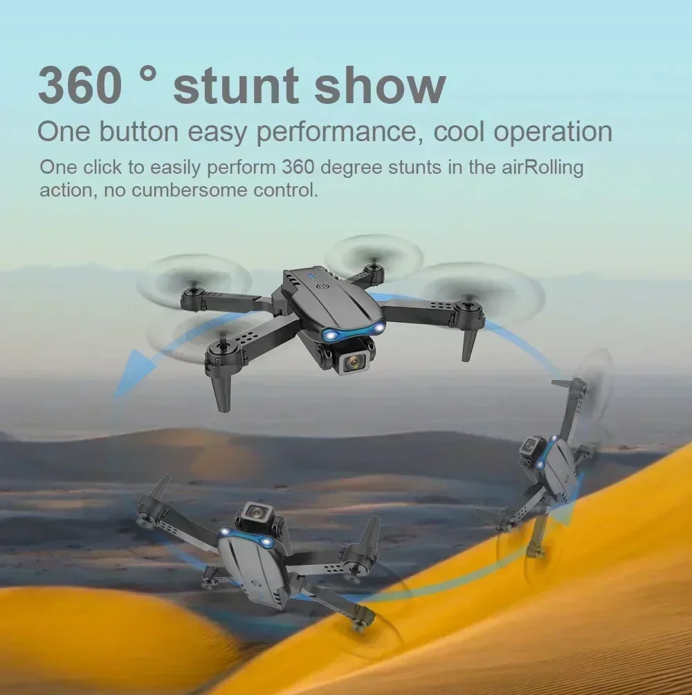 New E99Pro RC Drone 4K Profess - Drone Rc Foldable บทวิจารณ์และราคา