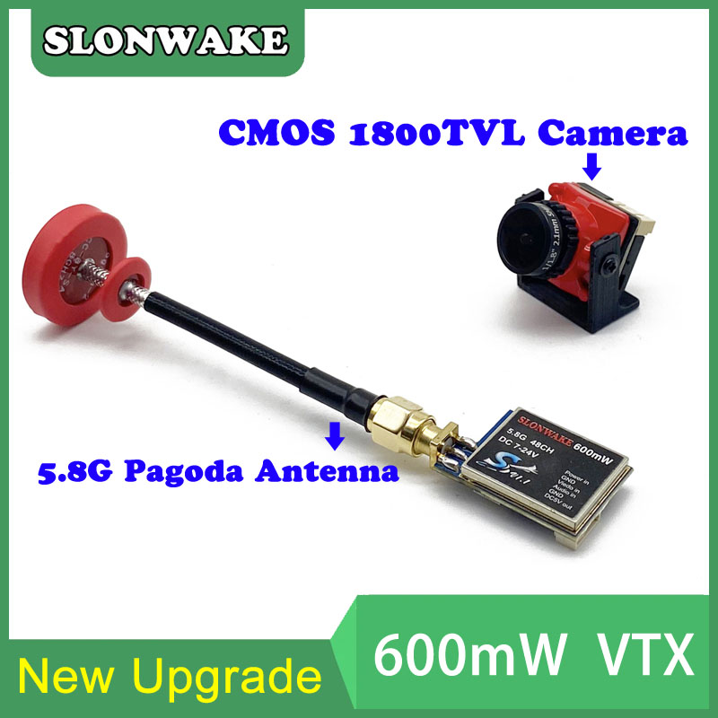 5.8G 48CH 600mW adjustable VTX - Drone Rc Remote บทวิจารณ์และราคา