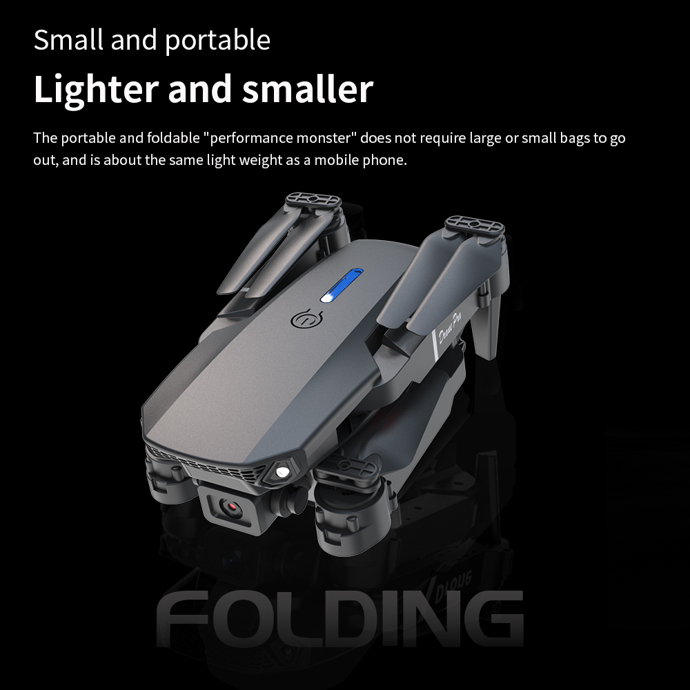 2026 NEW E88 Professional HD 4 - Drone Rc Foldable บทวิจารณ์และราคา