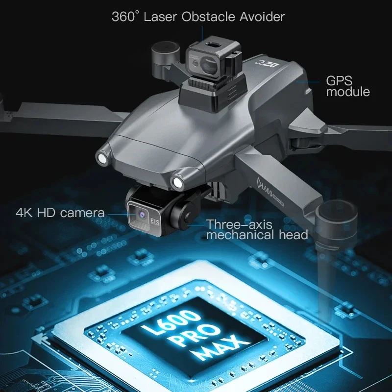 L600 PRO RC Drone 4K HD Dual C - Drone Vs Rc Helicopter บทวิจารณ์และราคา