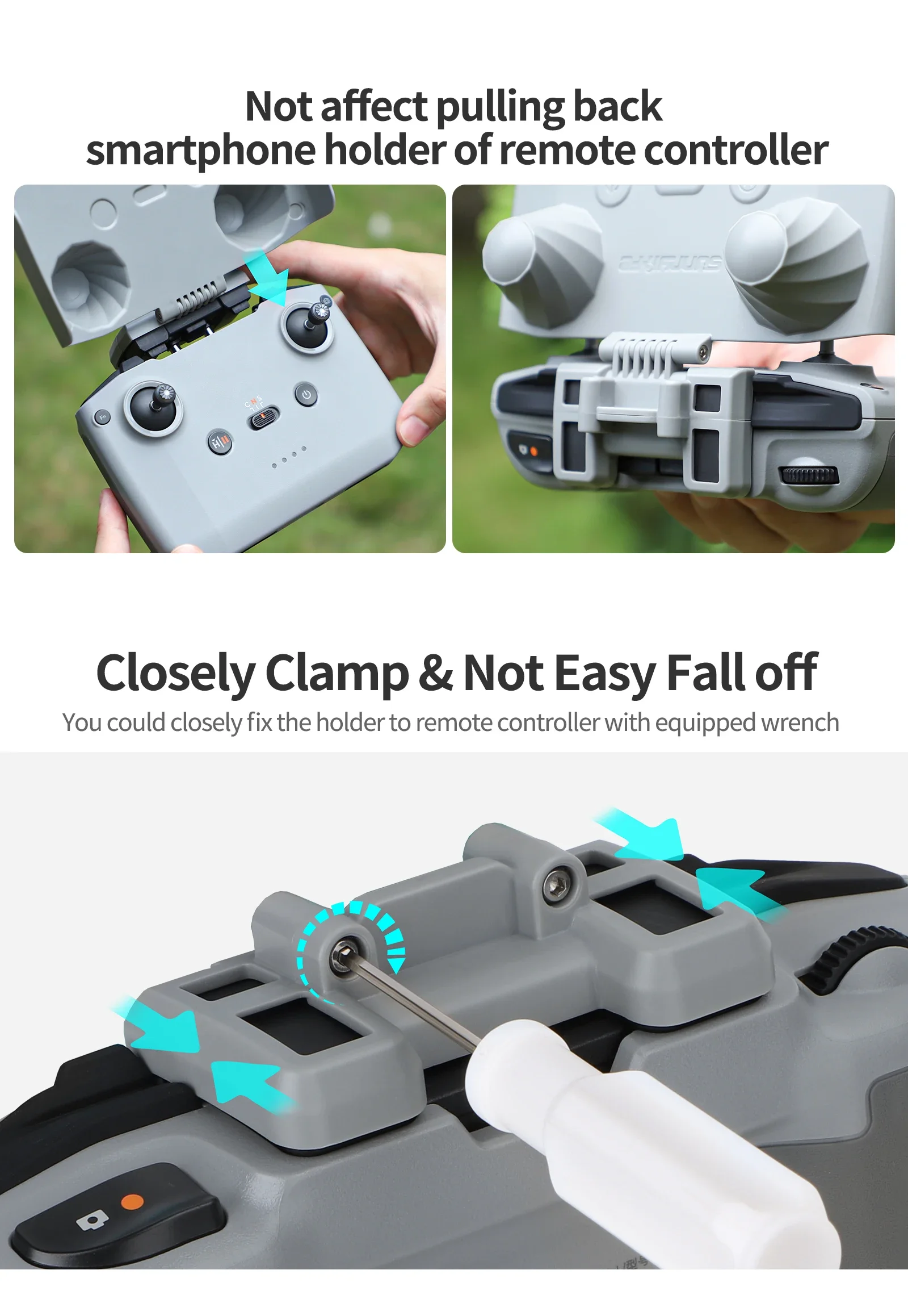 2 in 1 Controller Protector Su - Drone Dji Rc Mini 3 บทวิจารณ์และราคา