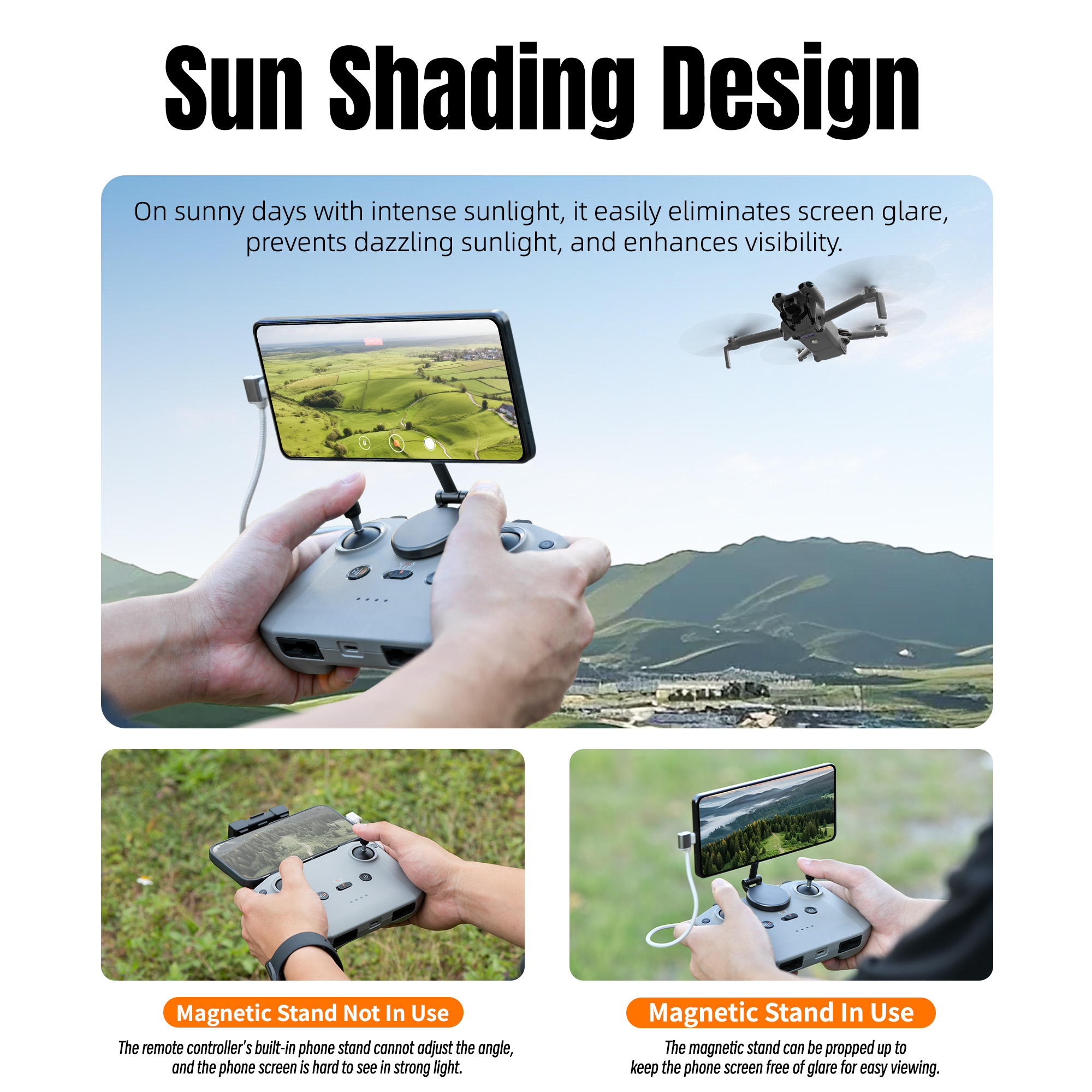 Adjustable Magnetic Phone Stan - Drone Rc N1 บทวิจารณ์และราคา