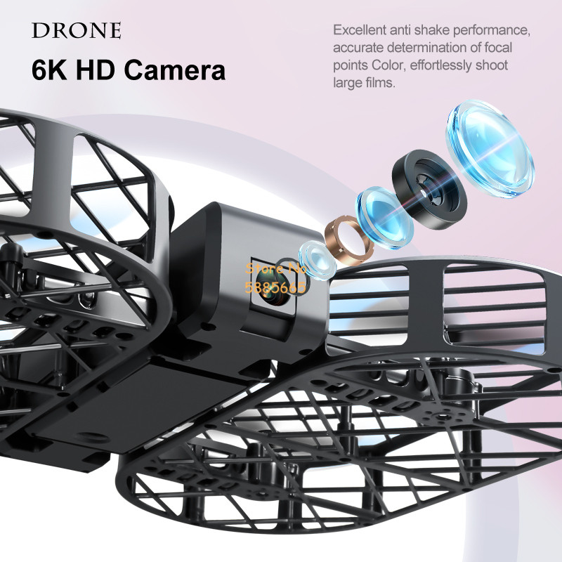8K HD Camera 360° Protection O - Drone Rc Foldable บทวิจารณ์และราคา