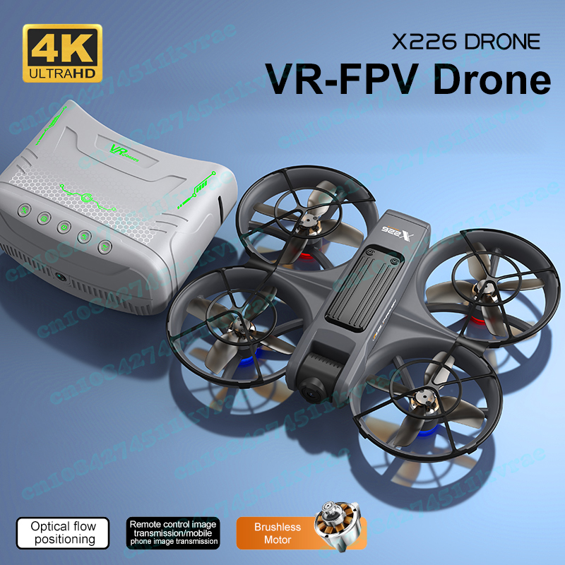 X226 VR FPV Drone 4K HD Dual C - Drone Vs Rc Helicopter บทวิจารณ์และราคา