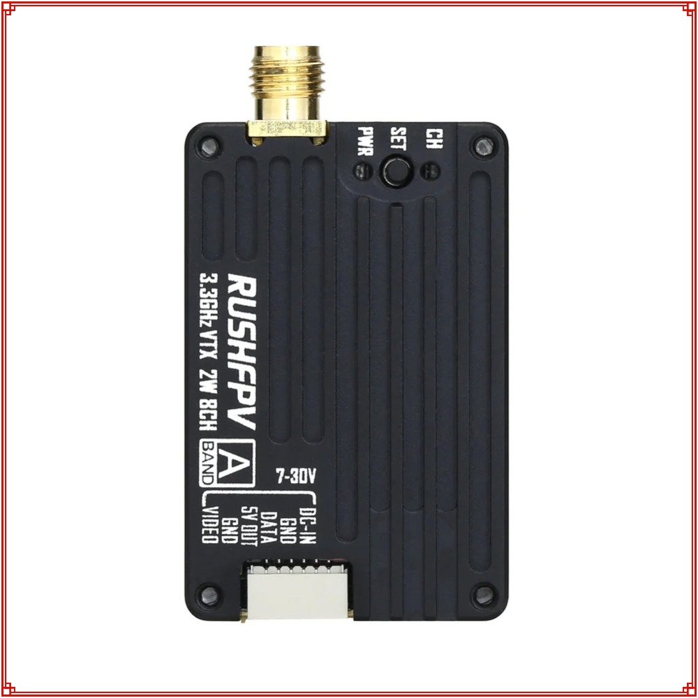 2026 New RUSHFPV 3.3G 2W VTX T - Fpv Antenna Receiver บทวิจารณ์และราคา