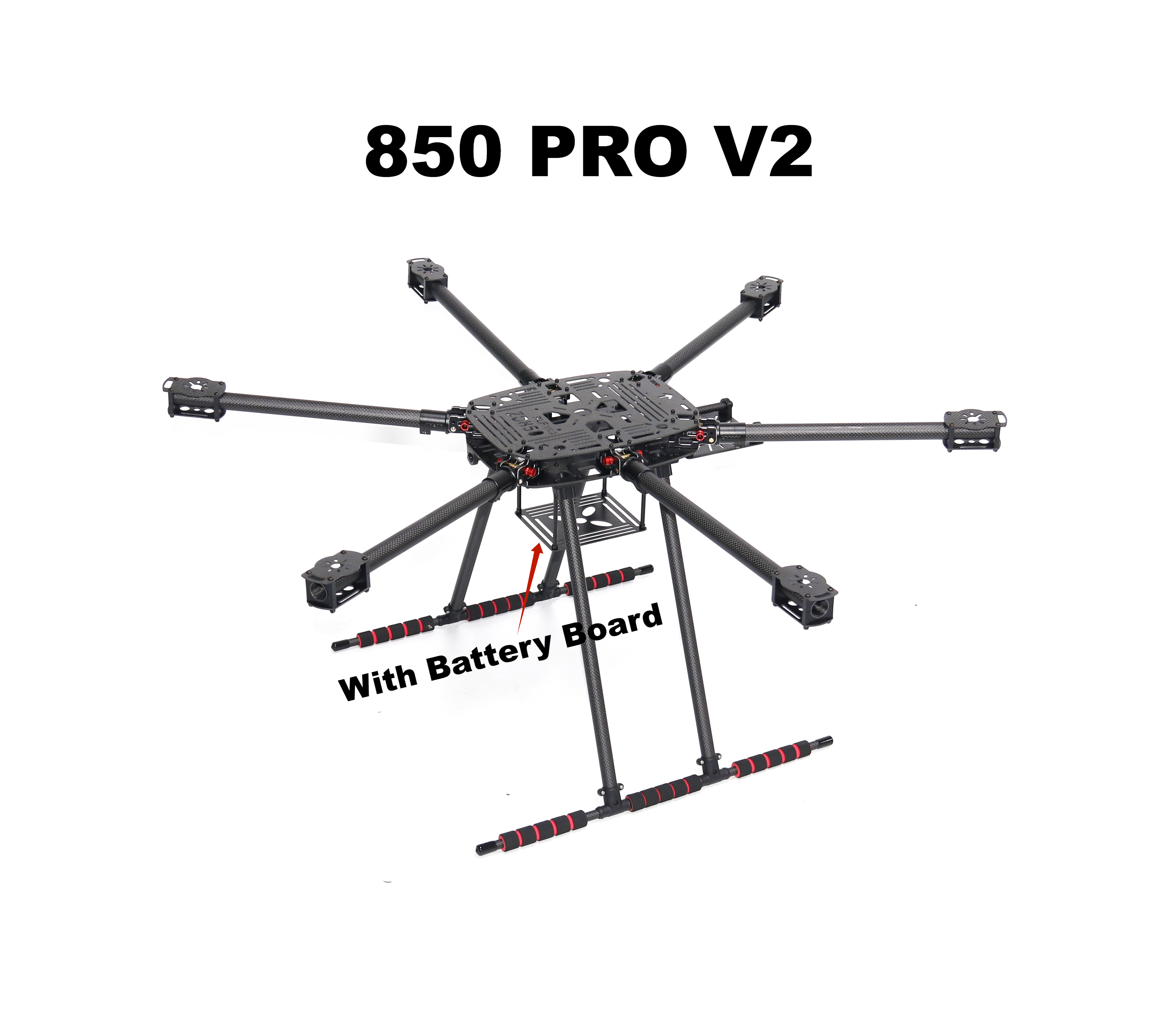 NEW ZD850 PRO Full Carbon Fibe - Heavy Lift Drone Frame บทวิจารณ์และราคา