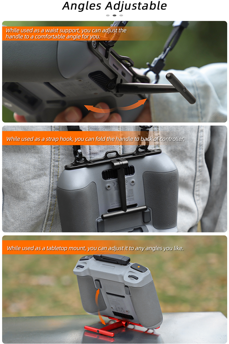 2in1 Handle Stand Bracket Neck - Drone Dji Rc Mini 3 บทวิจารณ์และราคา