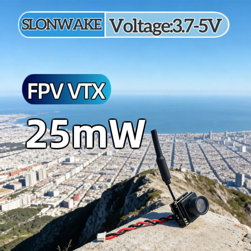 SLONWAKE FPV 25mW power simula - Drone Rc Remote บทวิจารณ์และราคา