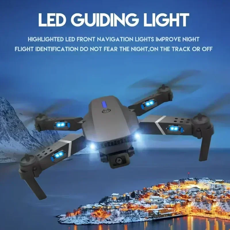 E88 Pro WIFI FPV Drone Wide An - Drone Rc Foldable บทวิจารณ์และราคา