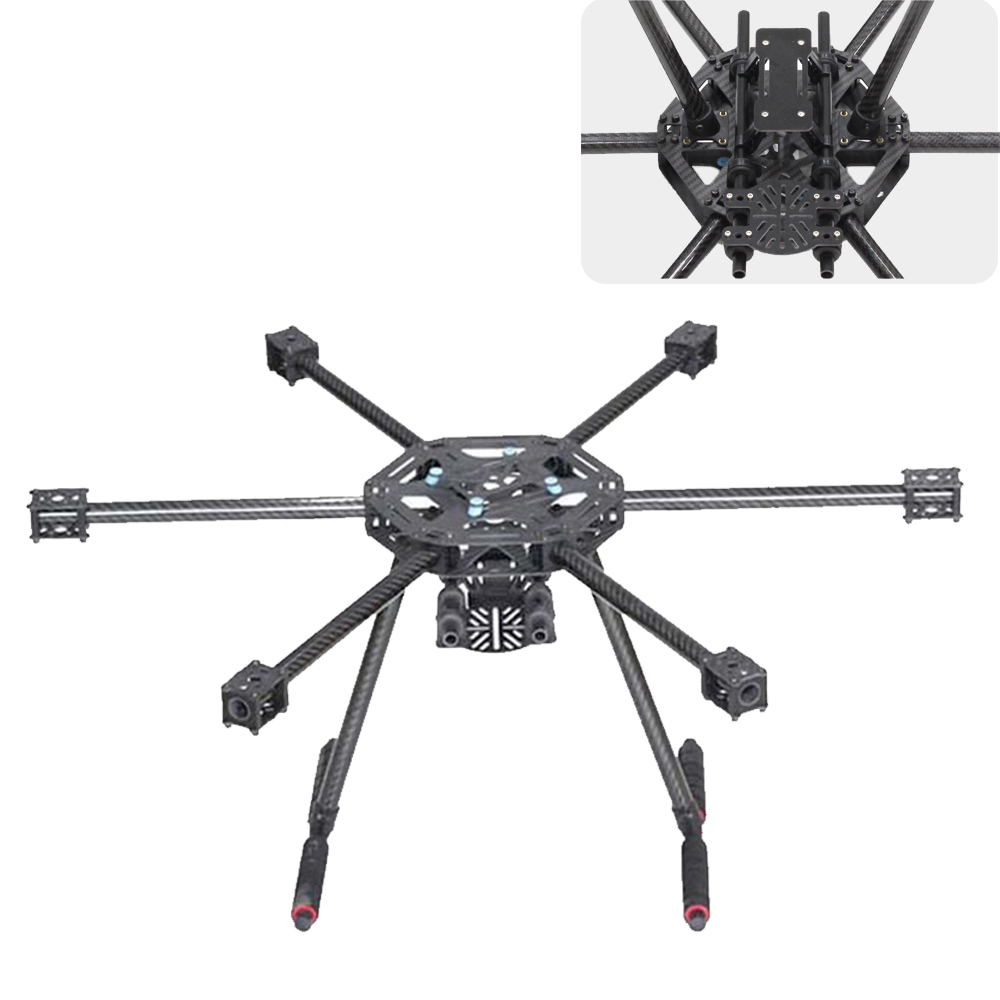 X6-X600  600mm FPV Hexacopter  - Heavy Lift Drone Frame บทวิจารณ์และราคา