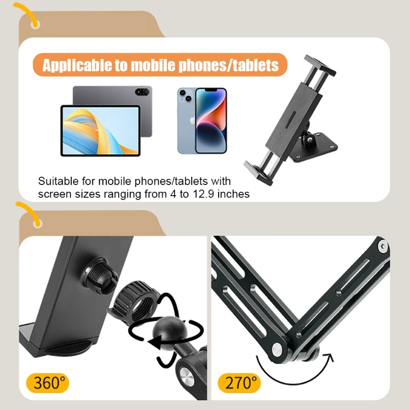 Wall Mount Phone Tablet Holder - Heavy Lift Drone Frame บทวิจารณ์และราคา