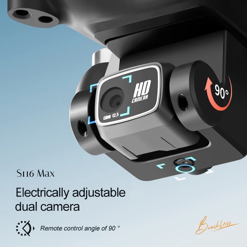 2025 Drone S116 MAX Elf 4K HD  - Drone Rc S116 บทวิจารณ์และราคา