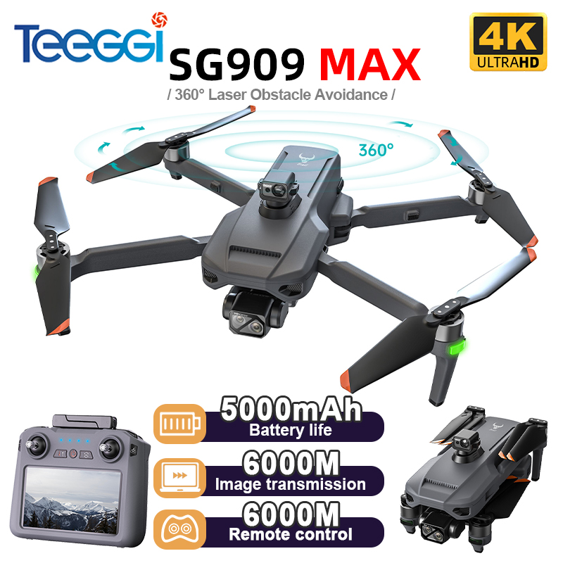 Teeggi SG909 MAX GPS Drone Wit - Drone Rc Foldable บทวิจารณ์และราคา