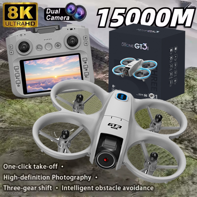 NEW Original GT3 MINI Drone 8K - Drone Gt3 Rc บทวิจารณ์และราคา