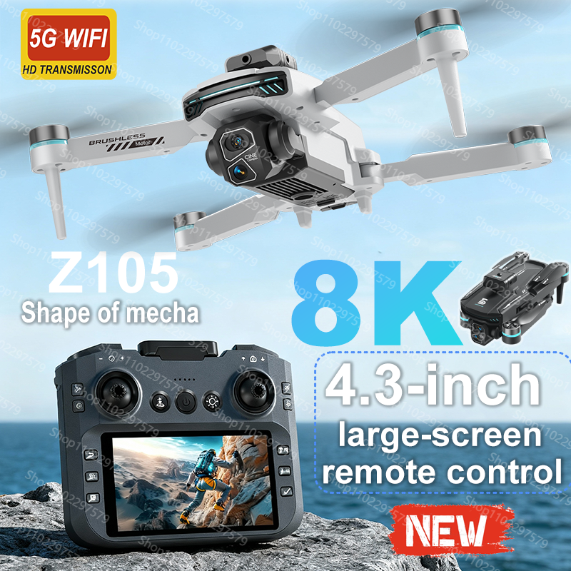 New Z105 RC Drone 8K Professio - Drone Rc Action บทวิจารณ์และราคา
