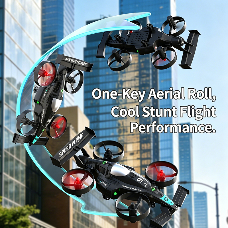 Drone 2 In 1 Flying RC Car Hel - Drones Vs Rc Cars บทวิจารณ์และราคา