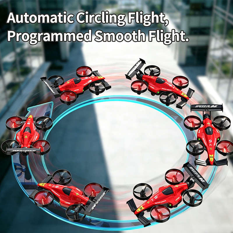 Drone 2 In 1 Flying RC Car Hel - Drones Vs Rc Cars บทวิจารณ์และราคา