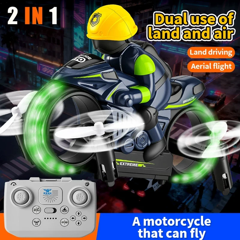 2IN1 RC Car and RC Drone Land  - Drone Vs Rc Helicopter บทวิจารณ์และราคา