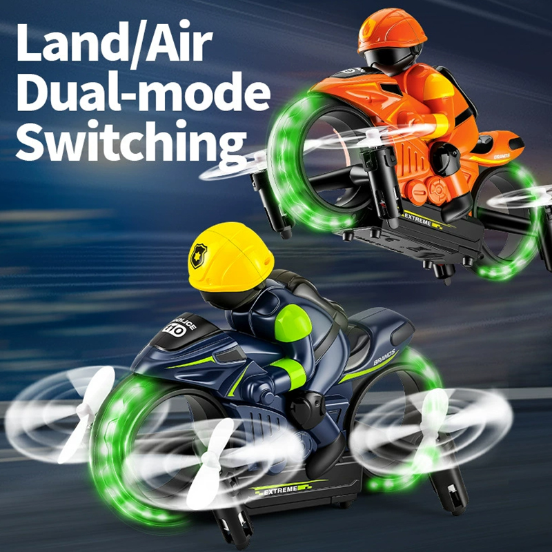 2IN1 RC Car and RC Drone Land  - Drone Vs Rc Helicopter บทวิจารณ์และราคา