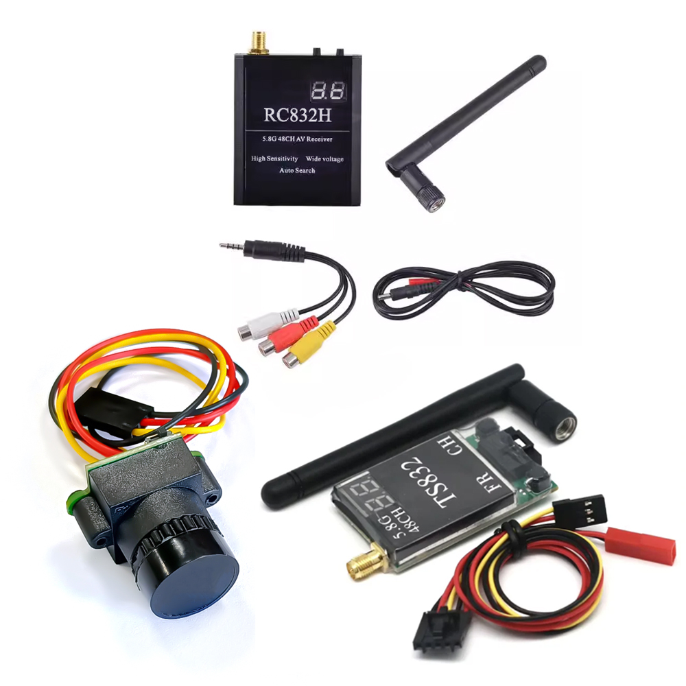 TS832 Receiver +RC832 +1000TVL - Fpv Antenna Receiver บทวิจารณ์และราคา