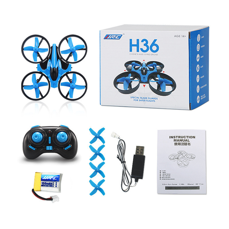 Newest Mini Drone JJRC H36 RC  - Drone Vs Rc Helicopter บทวิจารณ์และราคา