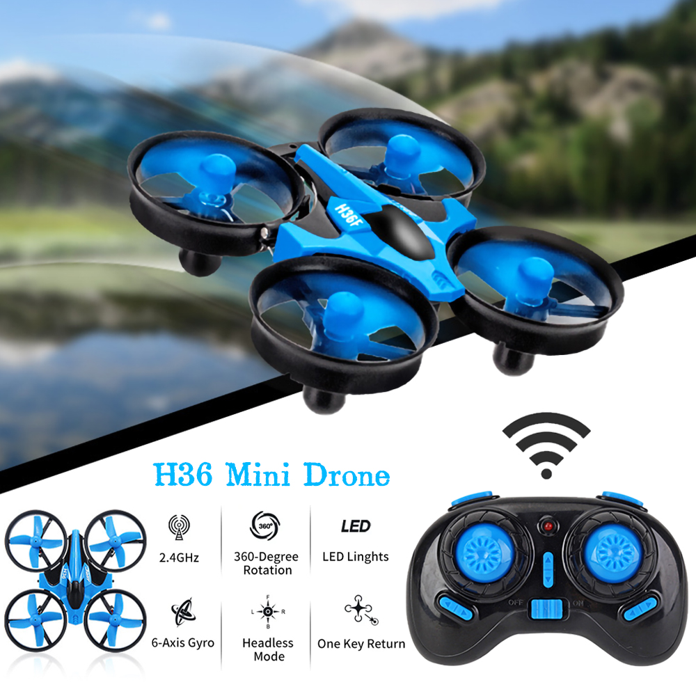 JJRC H36 Mini Rc Drone 4ch 6-A - Drone Vs Rc Helicopter บทวิจารณ์และราคา