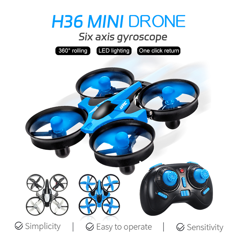 jjrc H36 Mini Drone 3D Flip He - Drone Vs Rc Helicopter บทวิจารณ์และราคา