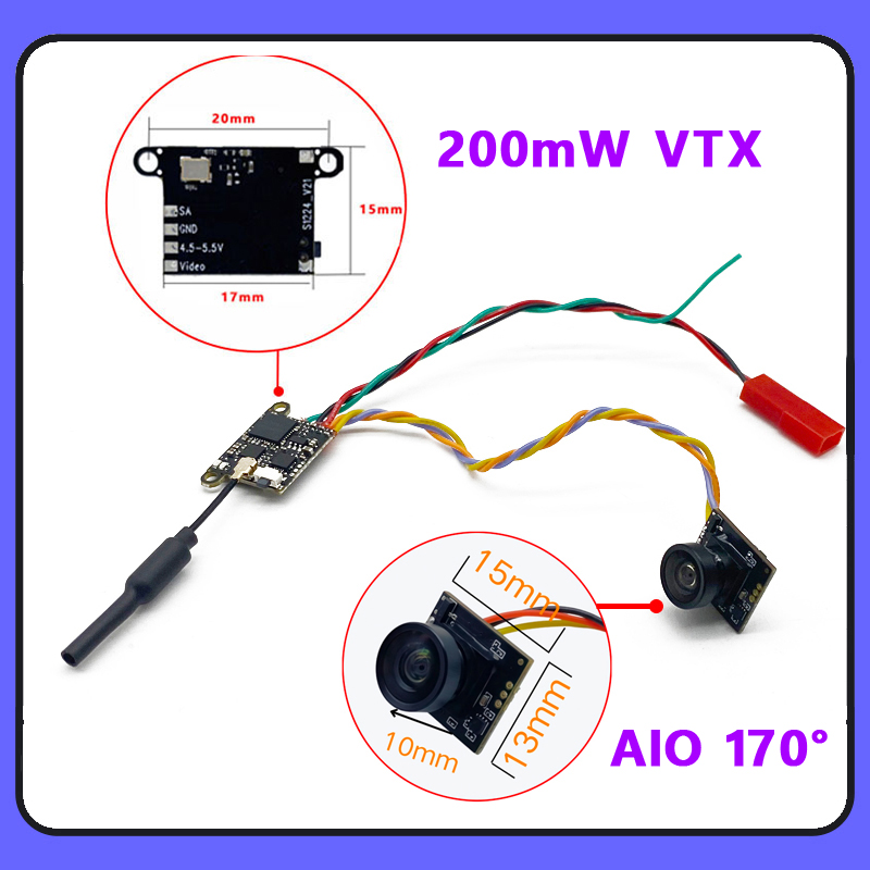 SLONWAKE 5.8G 1200TVL FPV Came - Drone Rc Remote บทวิจารณ์และราคา
