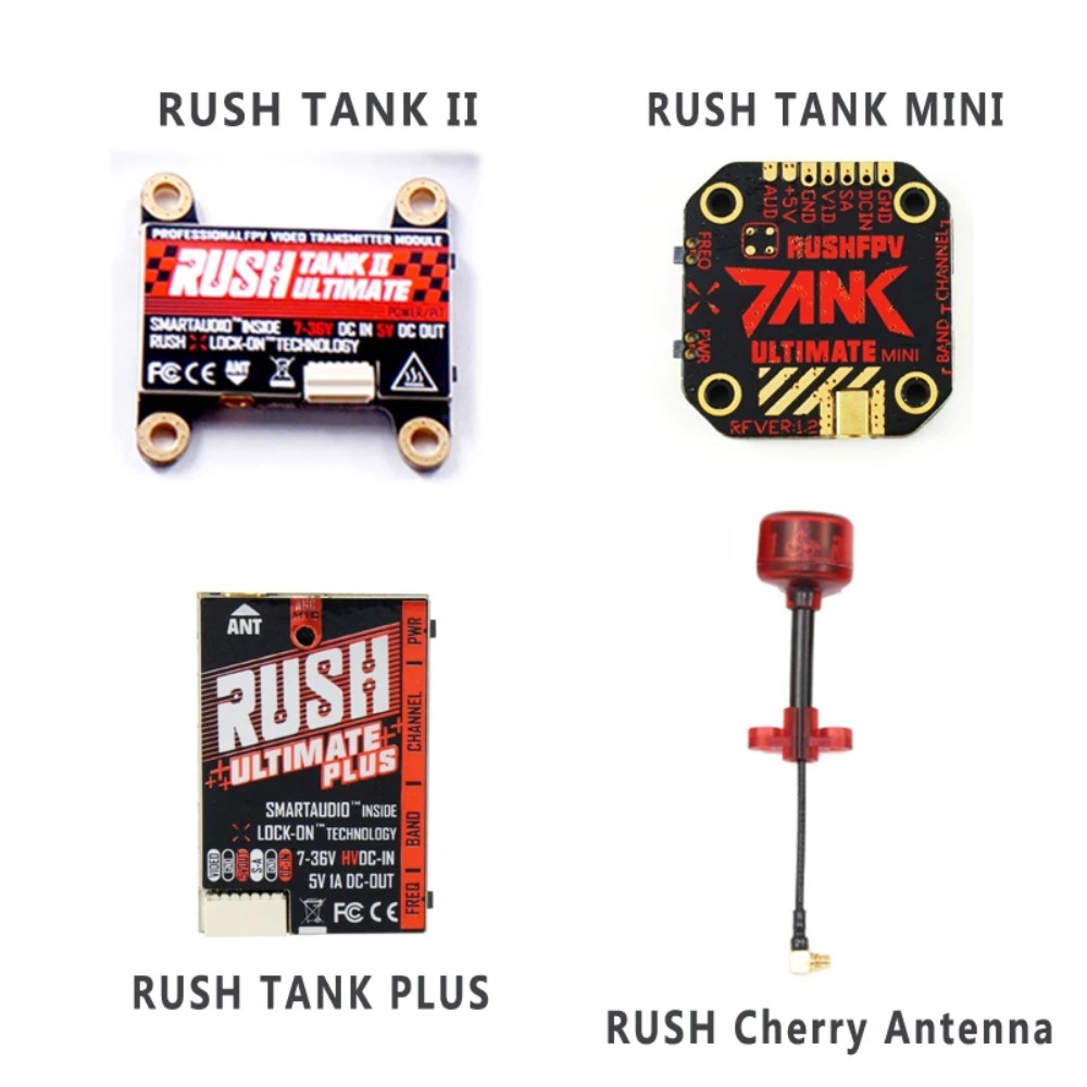 RUSH TANK Ultimate II/Mini/ PL - Fpv Antenna Receiver บทวิจารณ์และราคา