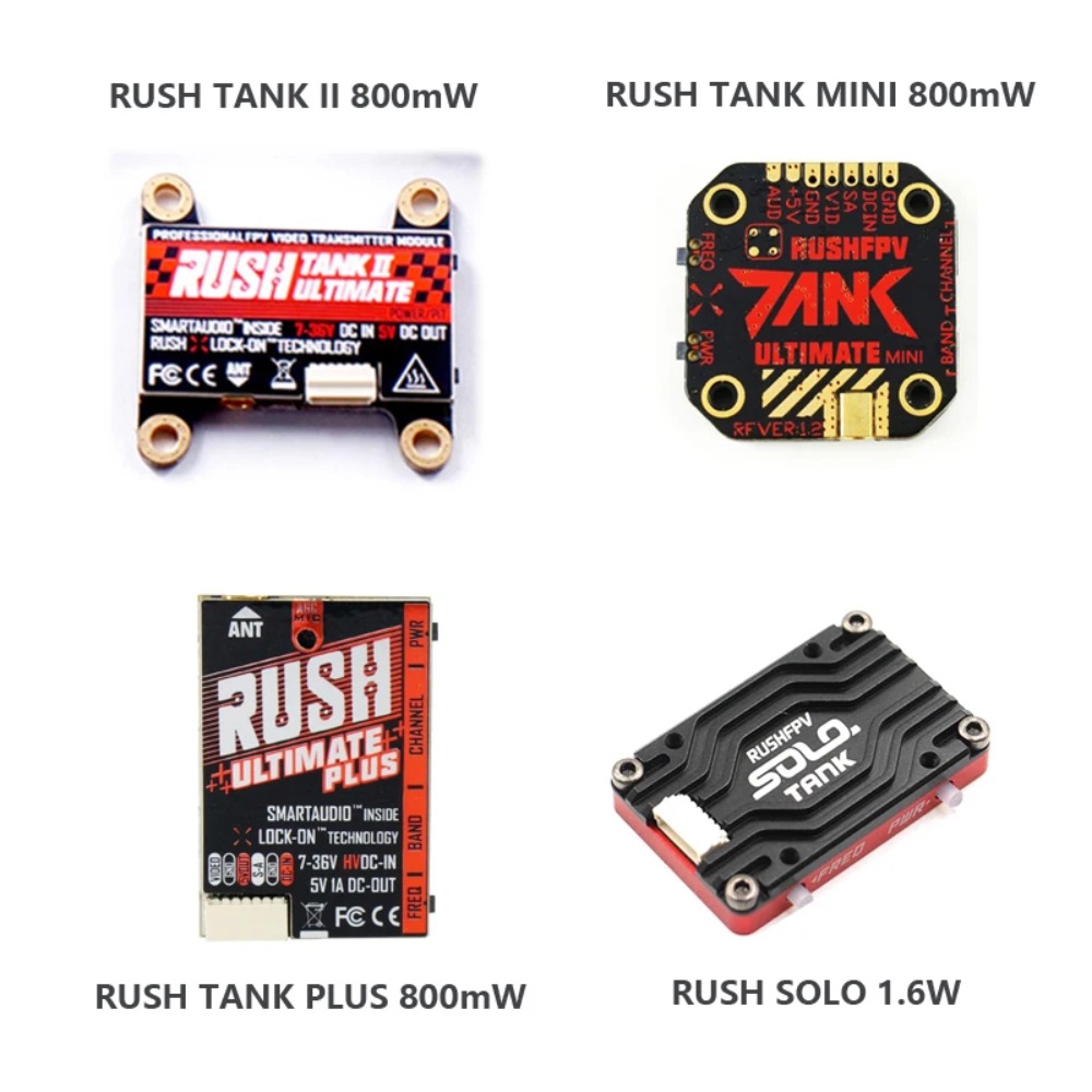 RUSH TANK Ultimate II/Mini/ PL - Fpv Antenna Receiver บทวิจารณ์และราคา