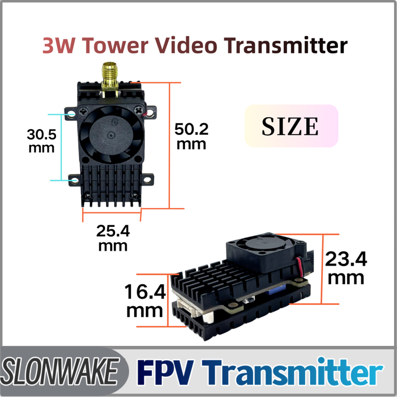 SLONWAKE 5.8G 3000mW Simulatio - Drone Rc Remote บทวิจารณ์และราคา