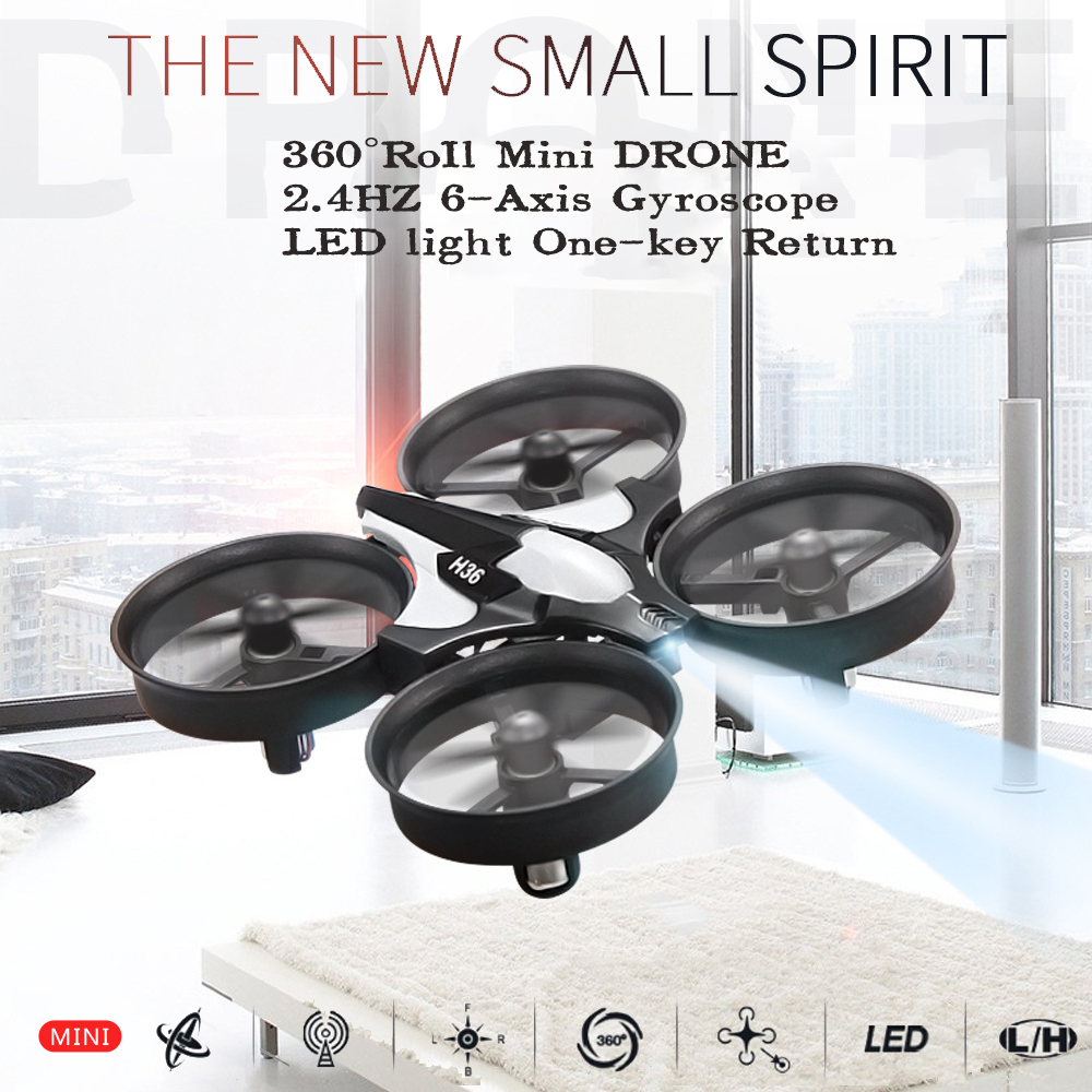 jjrc H36 Mini Drone 3D Flip He - Drone Vs Rc Helicopter บทวิจารณ์และราคา