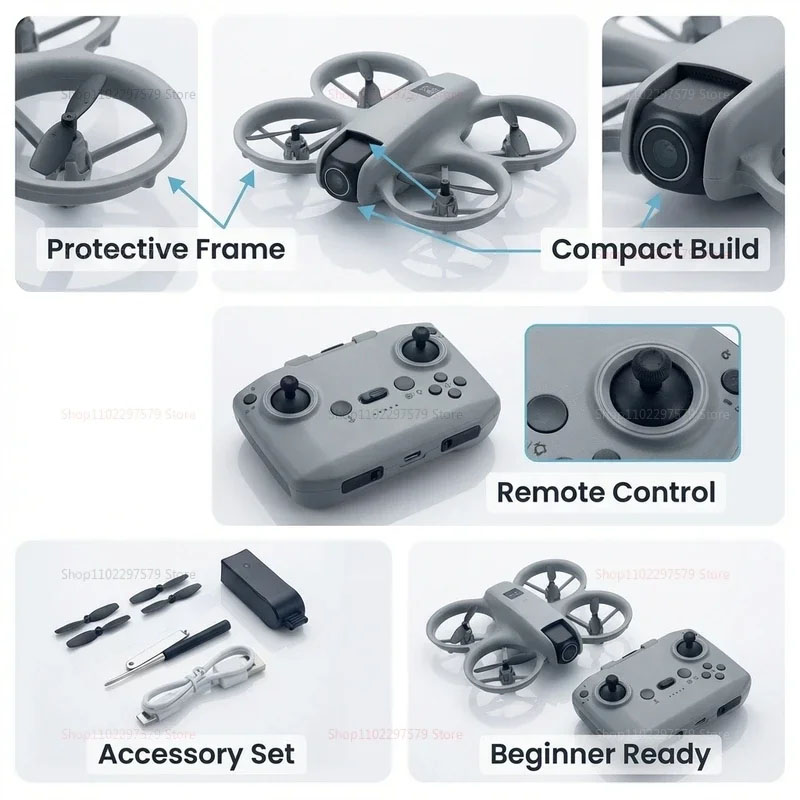 Mini Drone with 8K HD Camera F - Drone Rc Foldable บทวิจารณ์และราคา